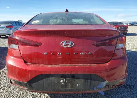 2019 Hyundai Elantra Sel из США, поврежденный, VIN KMHD84LF5KU780263